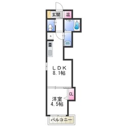 F asecia assistの物件間取画像